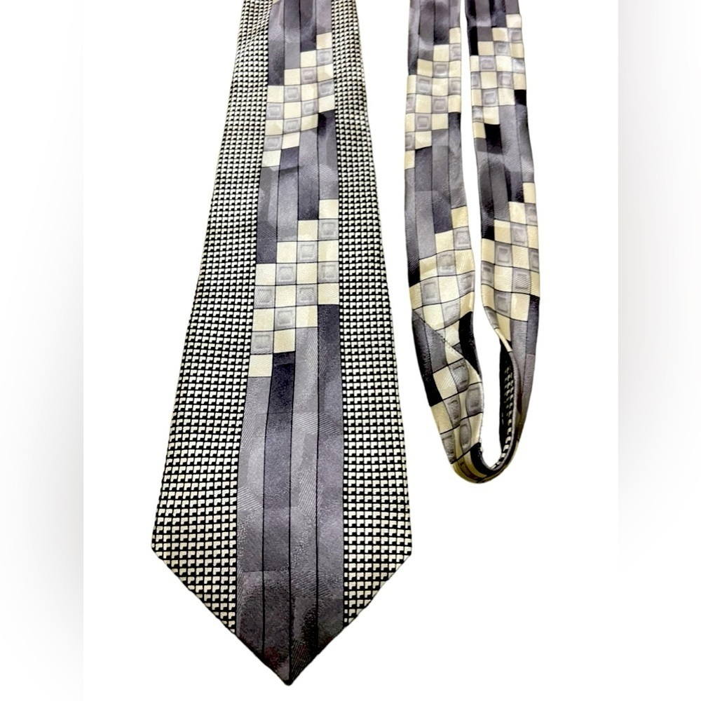 Men’s Salvatore Pellegrino Men’s Silk Tie White
